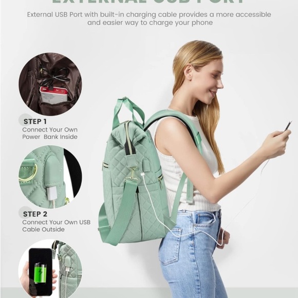 BLACK laptop/travel bag, personal item - Picture 11 of 14